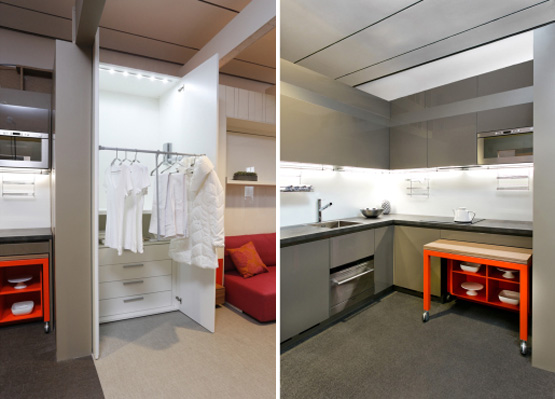 "A new exhibit at the Museum of the City of New York explores the studio apartment of the future, as well as furnished mock-up of a micro-apartment highlighting."
