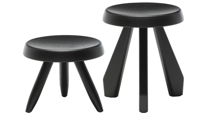 The-Top-10-Stools-by-ELLE-Decor-5-Charlotte Perriand’s Tabouret Méribel