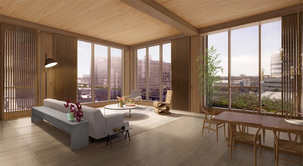 SHoP proposes New York's tallest timber-framed building