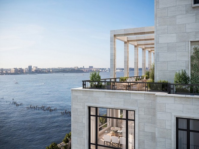 70 vestry by robert a m stern brings waterfront living to new york