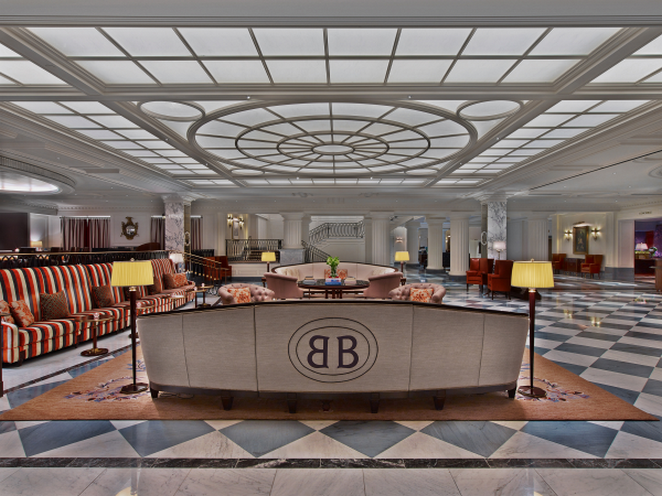 InterContinental New York Barclay Hotel with luxury interiors by HOK