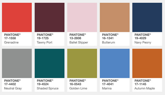BE PREPARED TO DISCOVER PANTONE’S TOP FALL COLOURS 2017 1