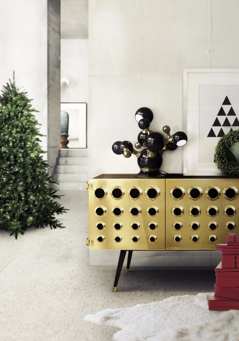 Add Stunning Mid-Century Chandelier for your Christmas Decor