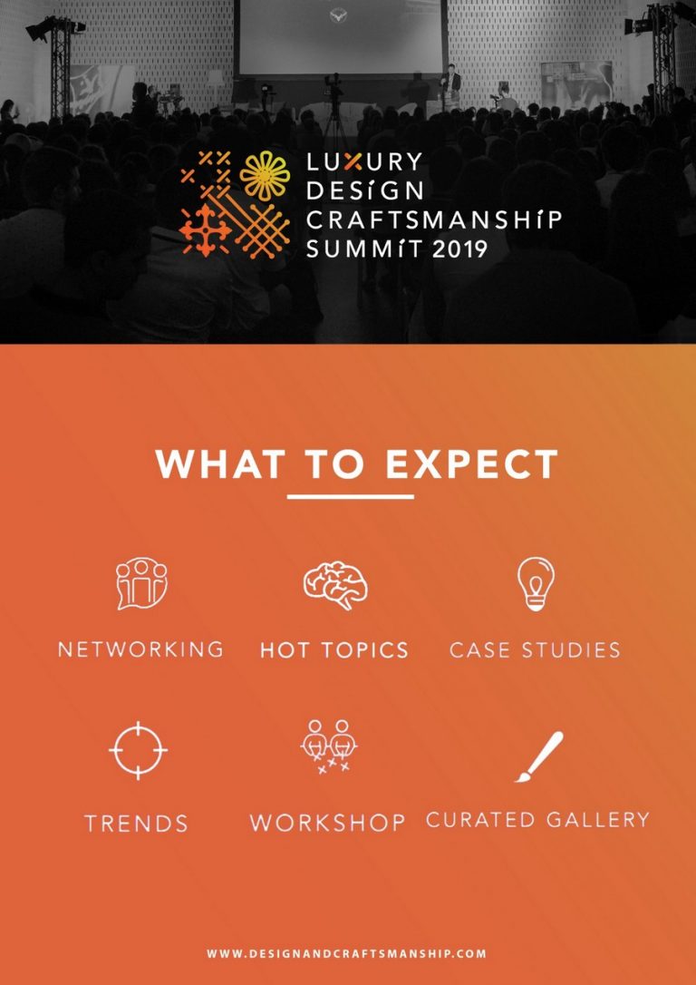 Celebrate Design With The Luxury Design & Craftsmanship Summit 2019